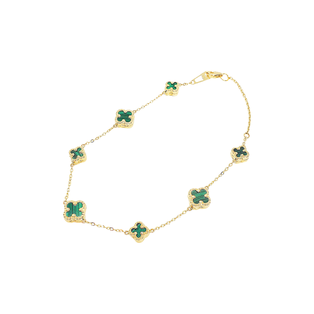 Micro Quatrefoil Bracelet
