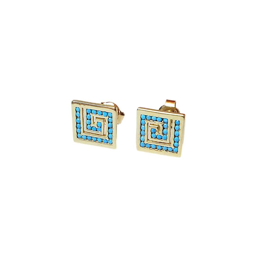 Corfu Key Earrings