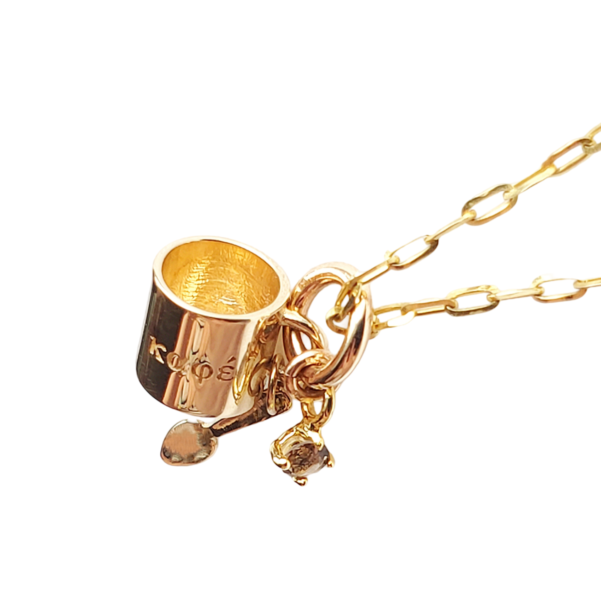 Kafe Cup and Spoon Charm