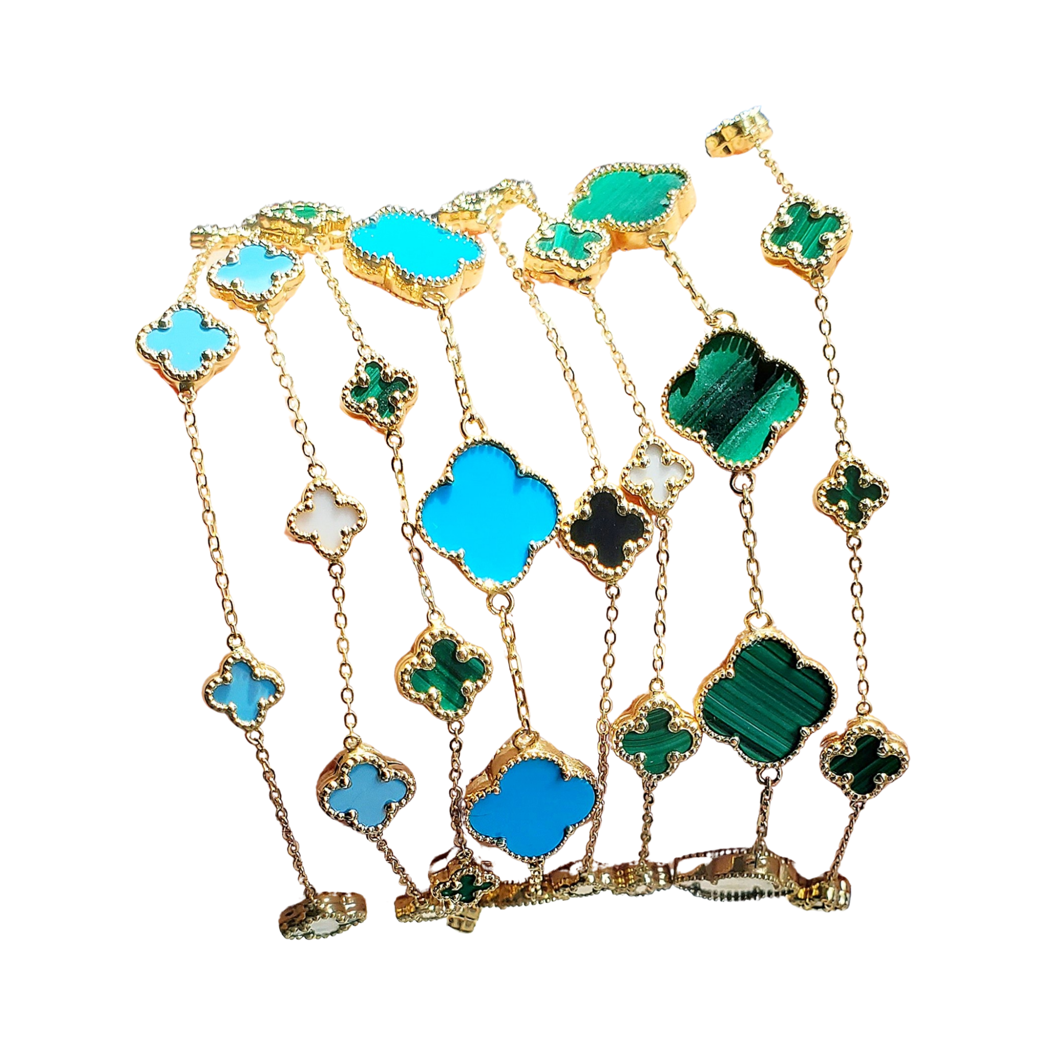 Micro Quatrefoil Bracelet