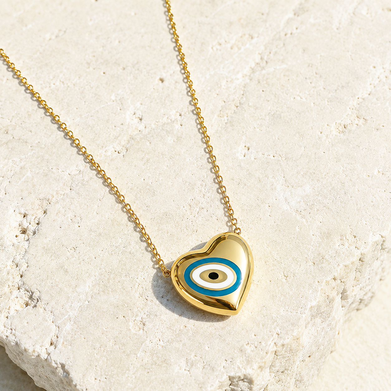 Evil Eye of Love Necklace