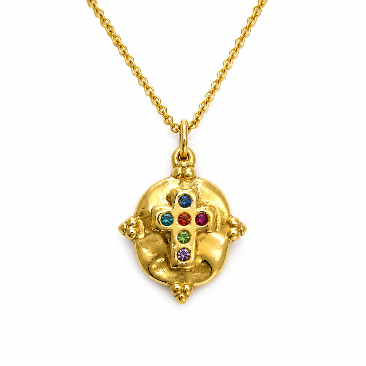Corfu Confetti Cross