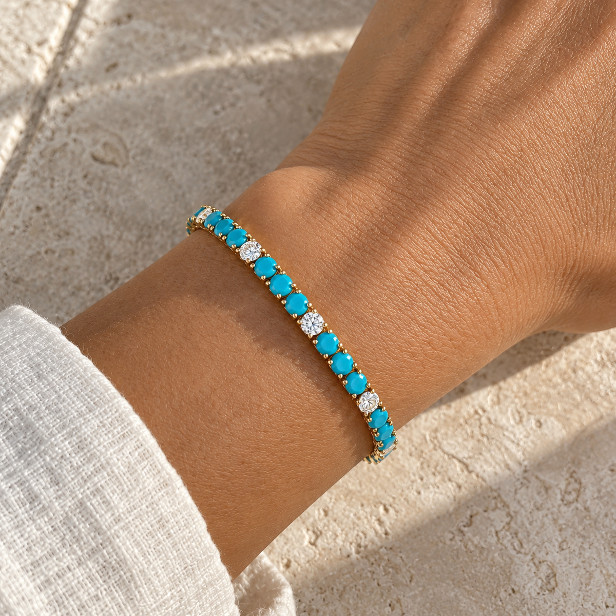 Miami Tennis Bracelet