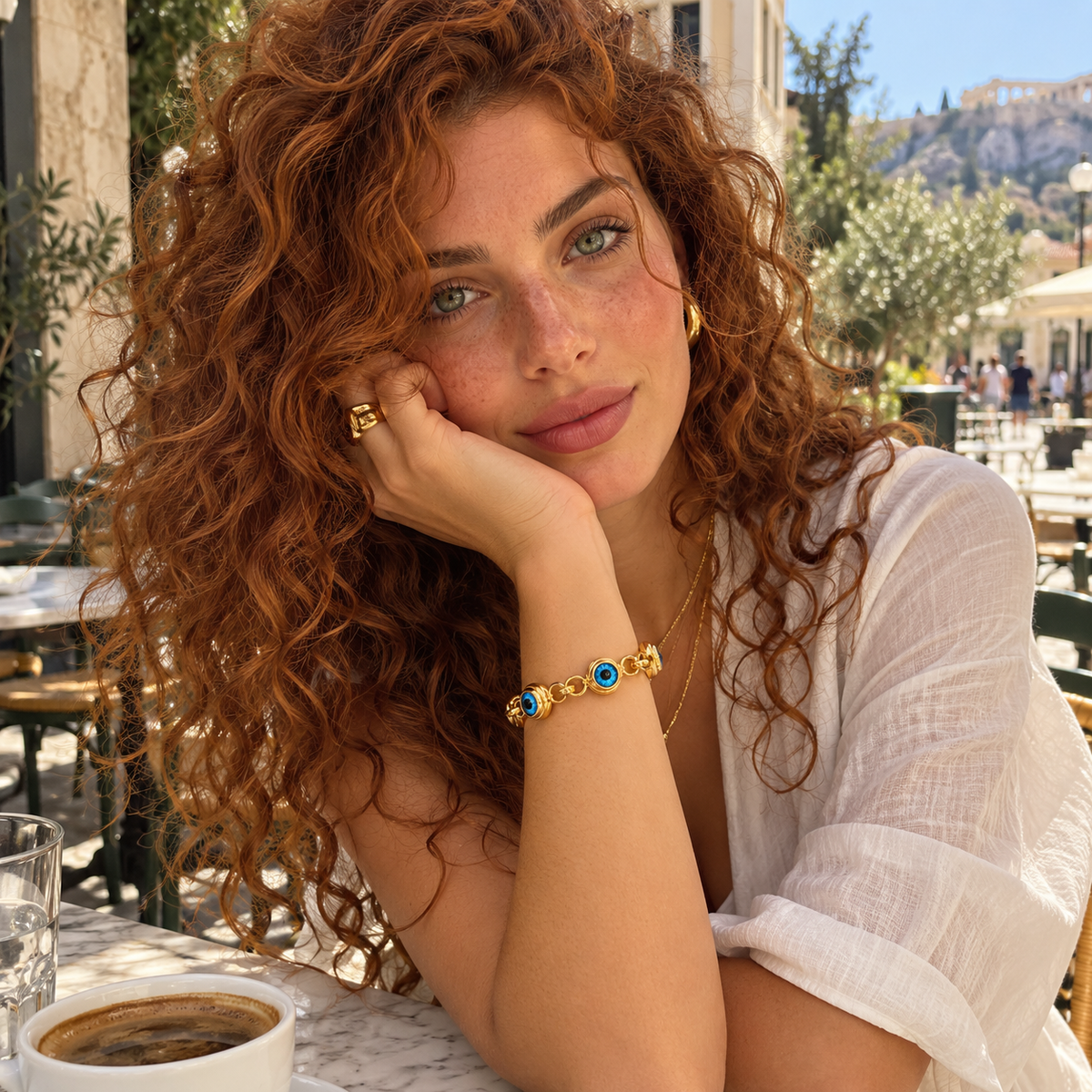 Santorini Eyes Bracelet