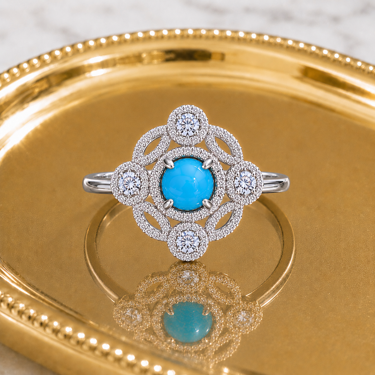 Queen Amelia's Turquoise Ring