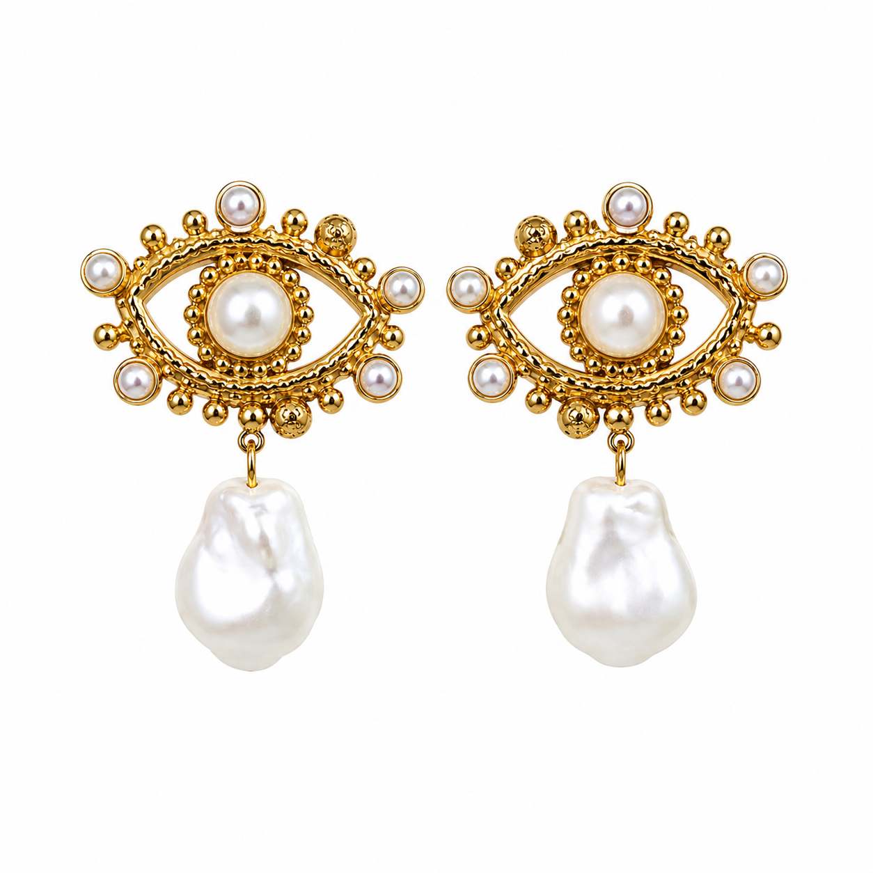 Petra Pearl Drop Earrings