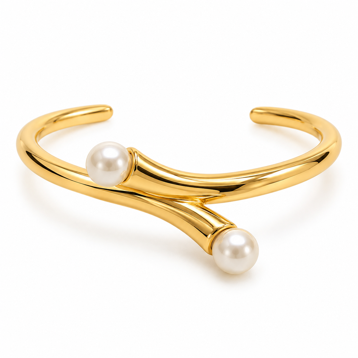 Pearls in Greek Paradise Cuff
