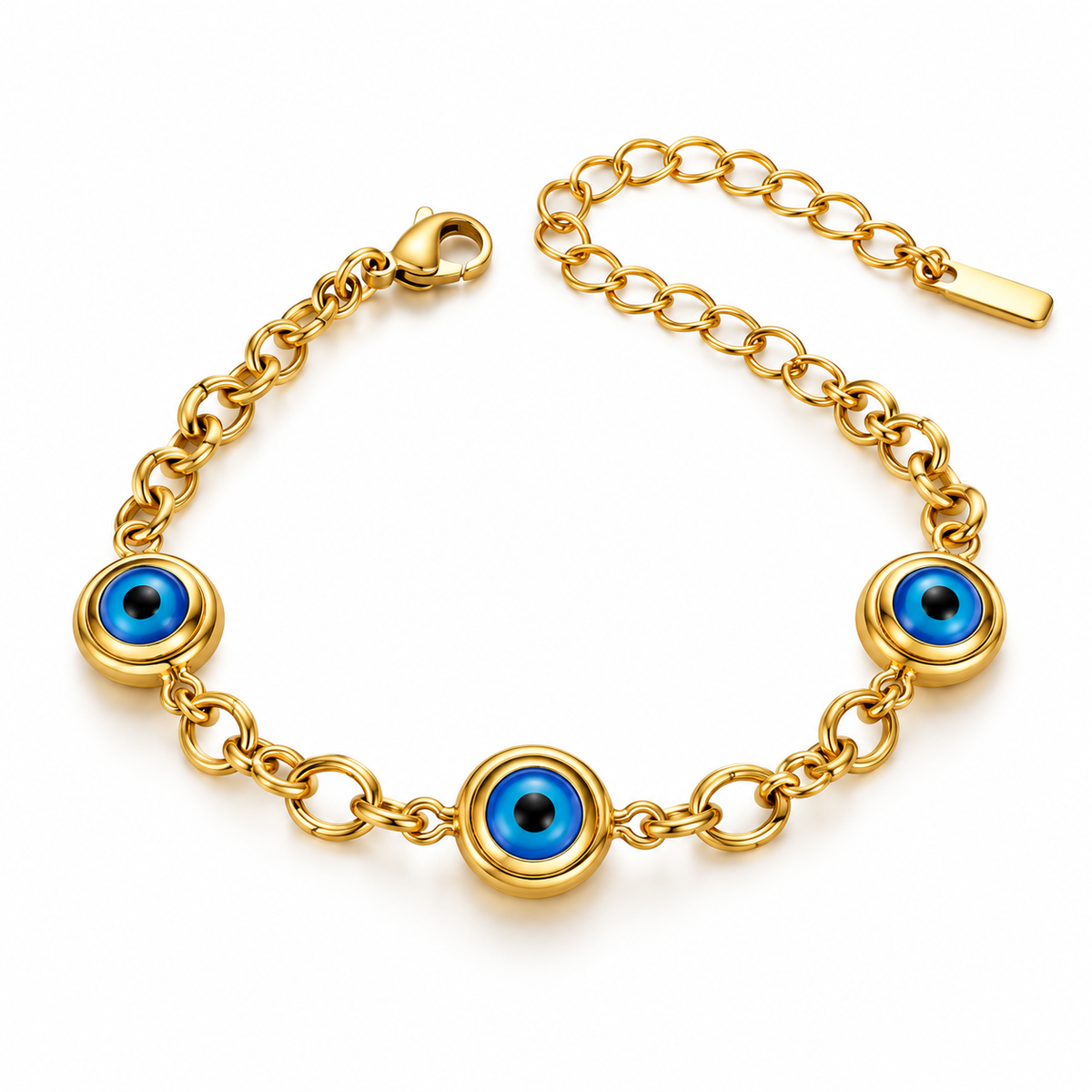Triple Take Evil Eye Bracelet
