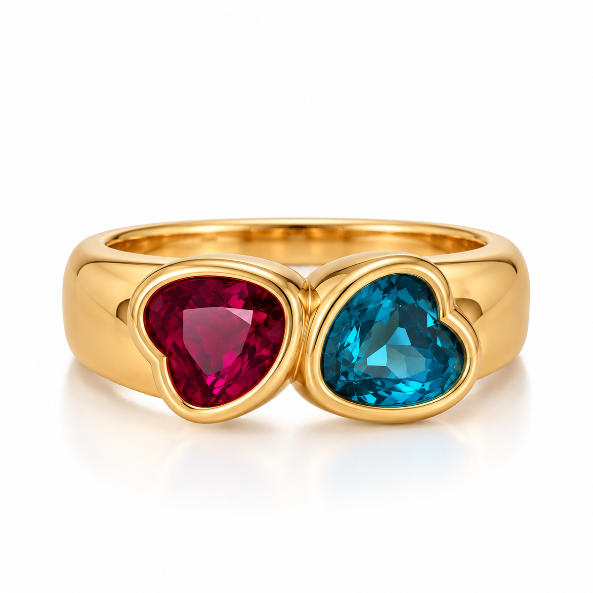 Two Hearts in Hydra Ring