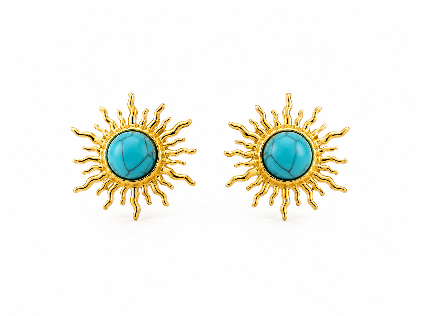 Ilios Turquoise Studs