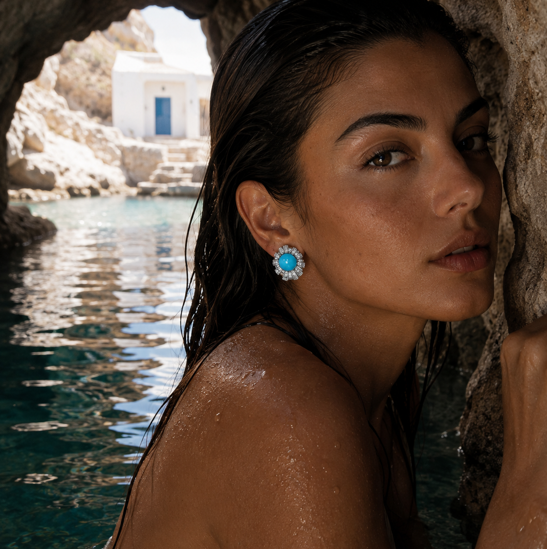 Santorini Society Earrings