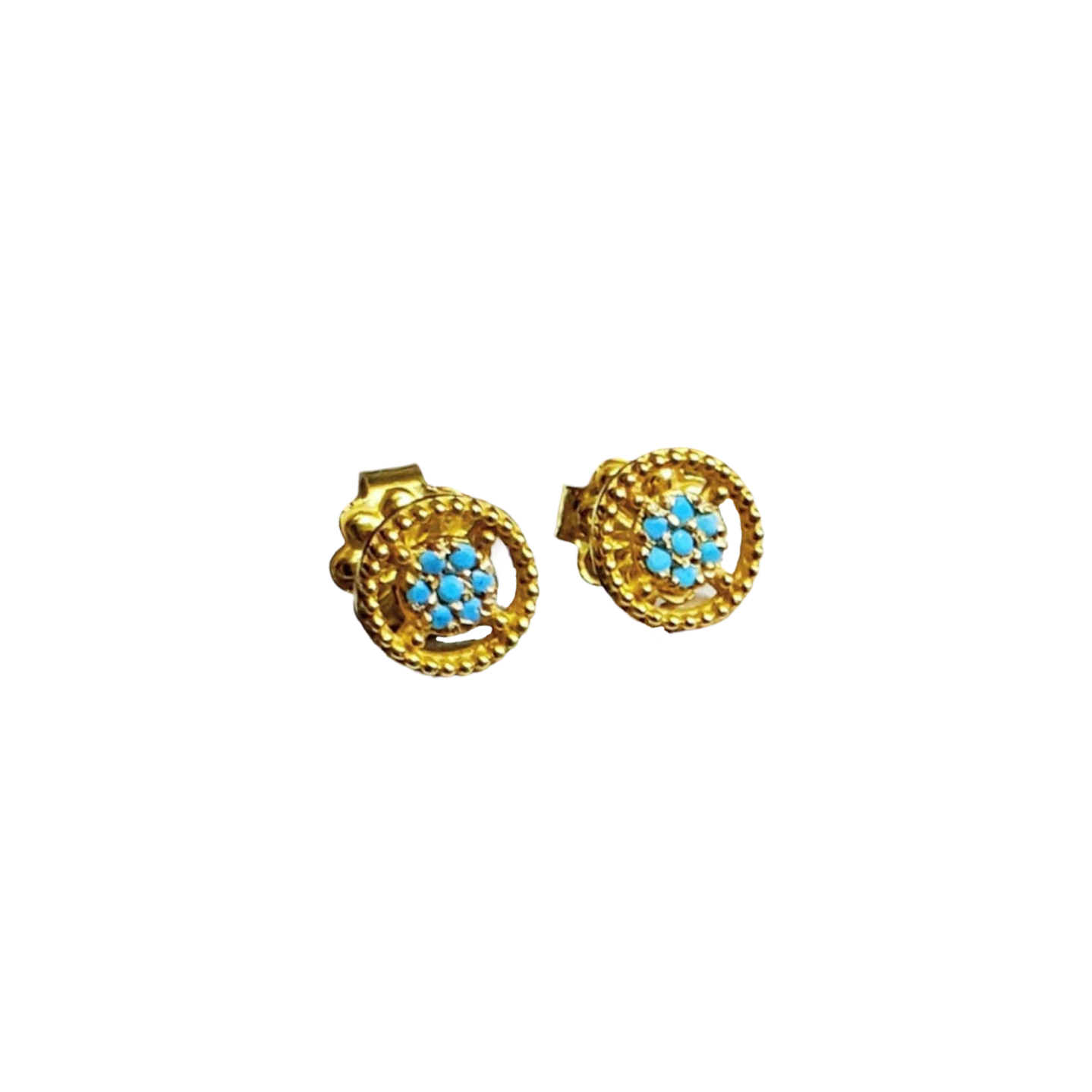 Blé Flora Helm Earrings