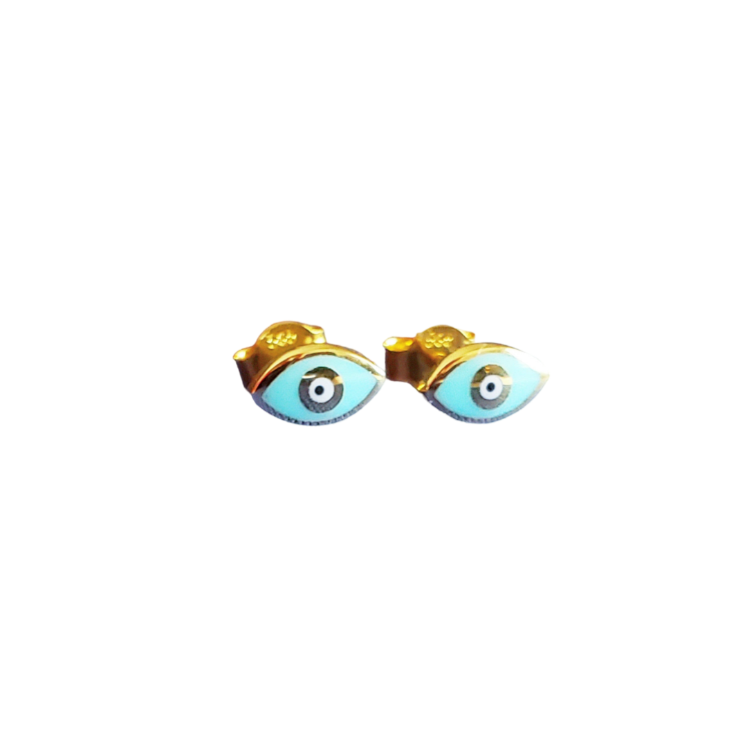 Lefko Blé Mati Studs