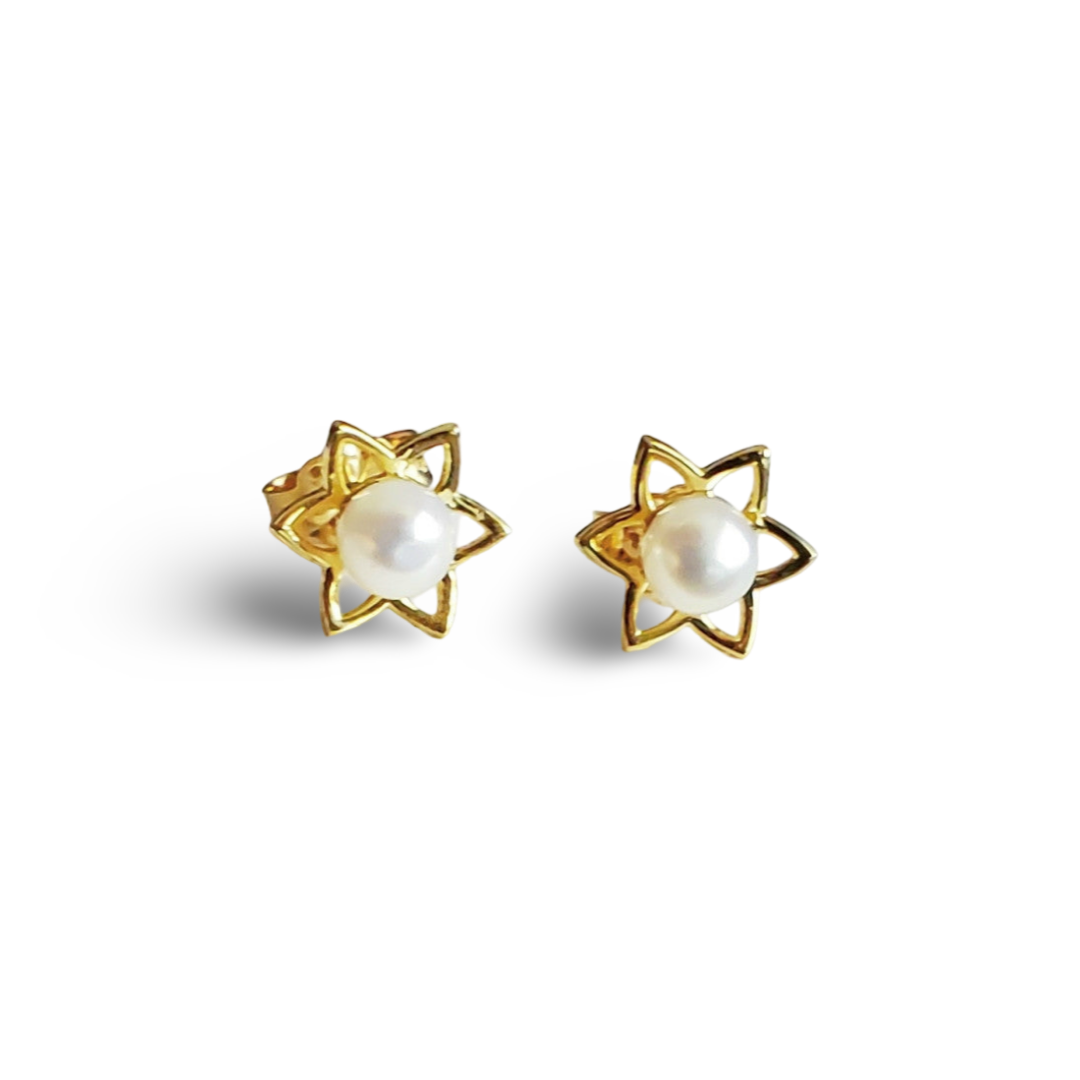 Villa Flower Stud Earrings
