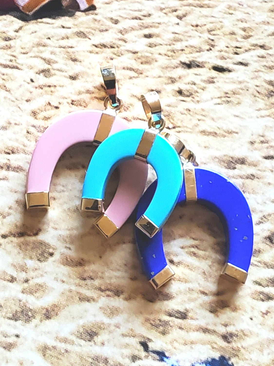 Micro Horseshoe Charm