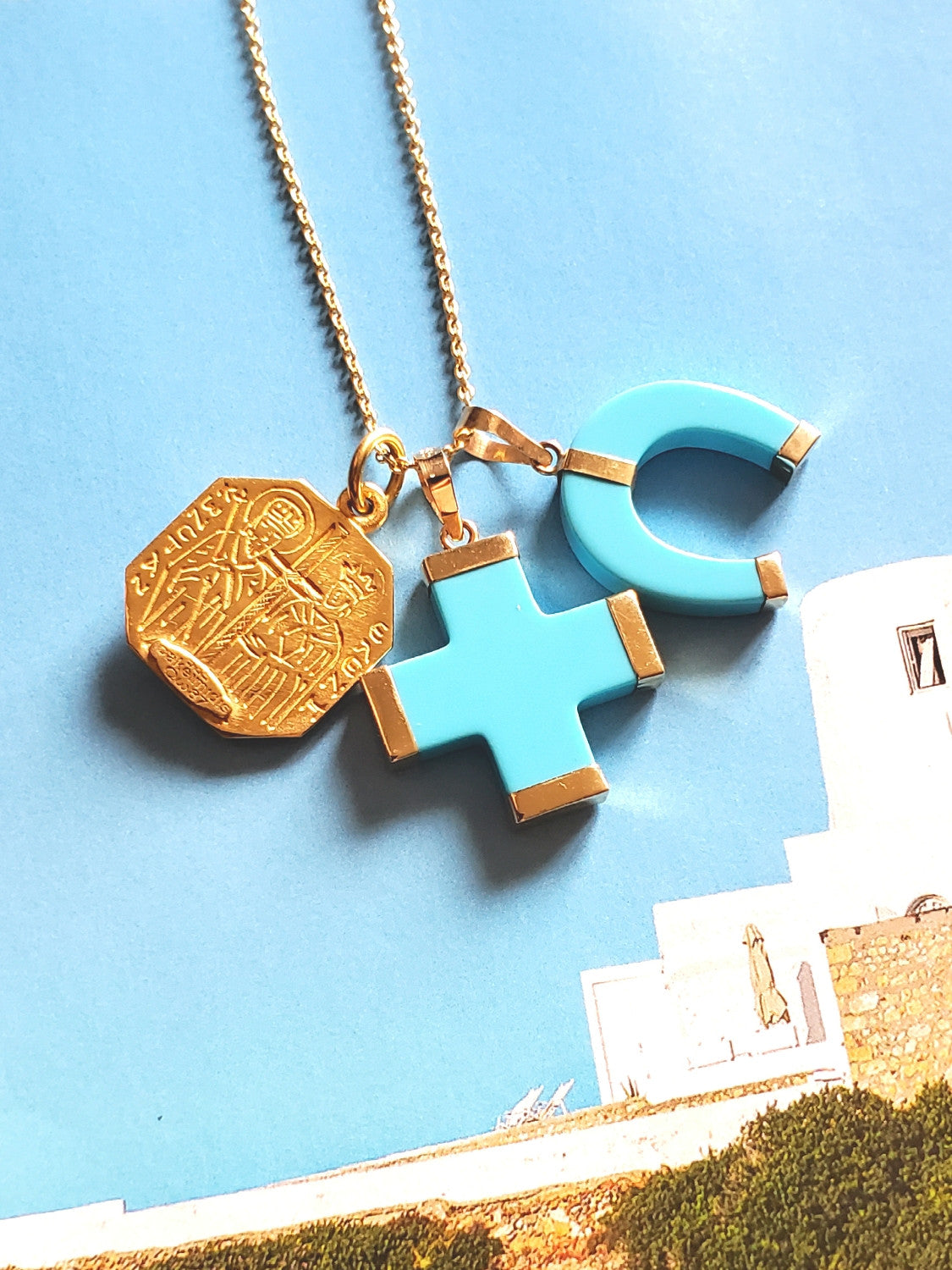 Konstantino kai Eleni Pendant