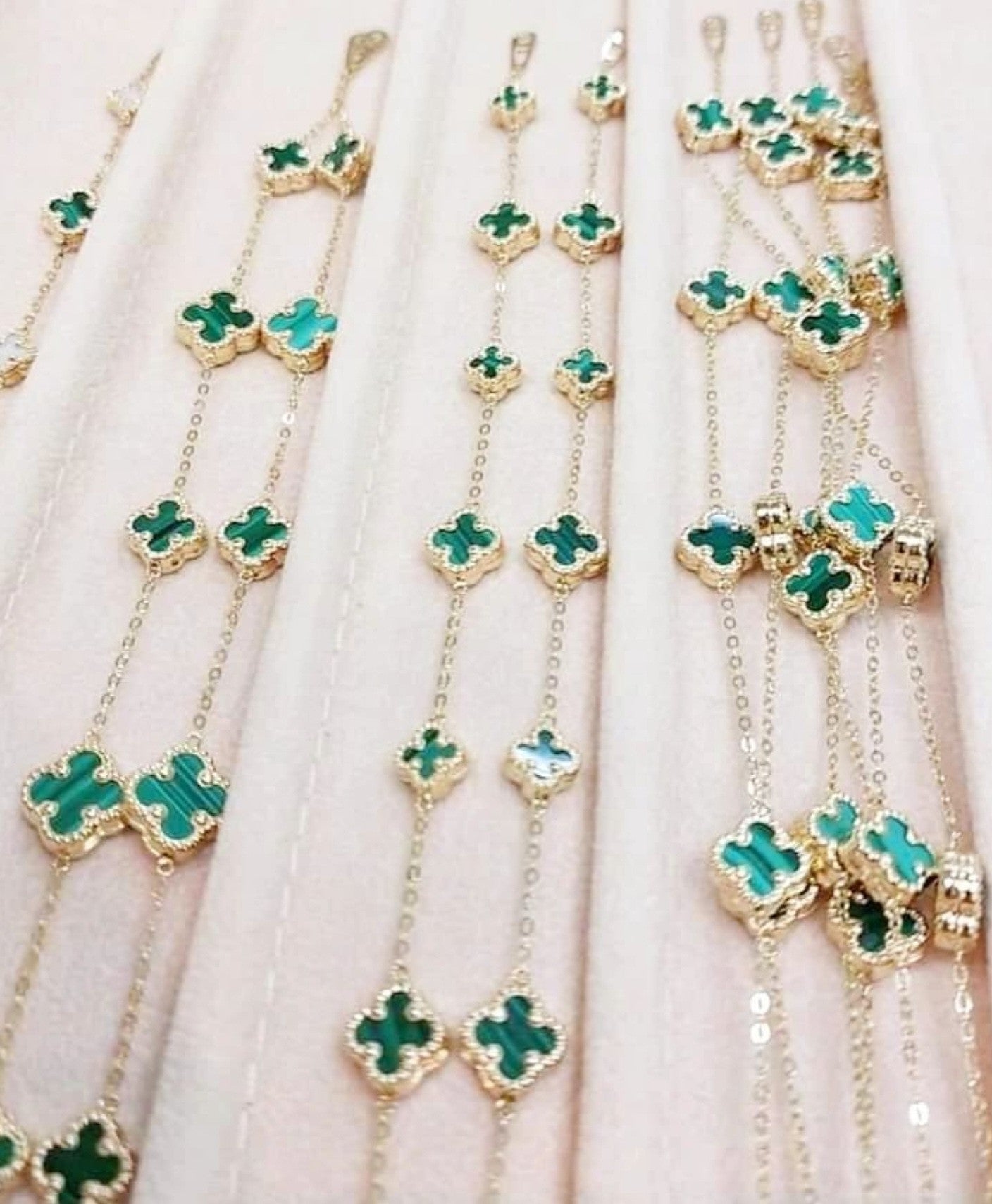 Micro Quatrefoil Bracelet
