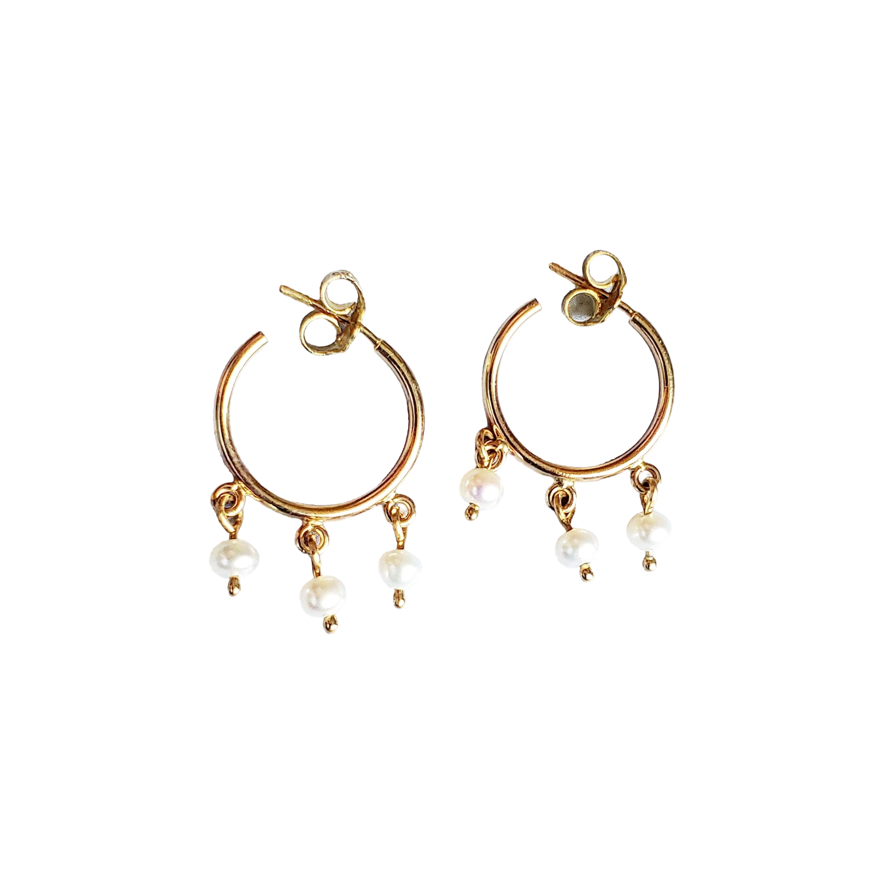 Paros Pearl Earrings