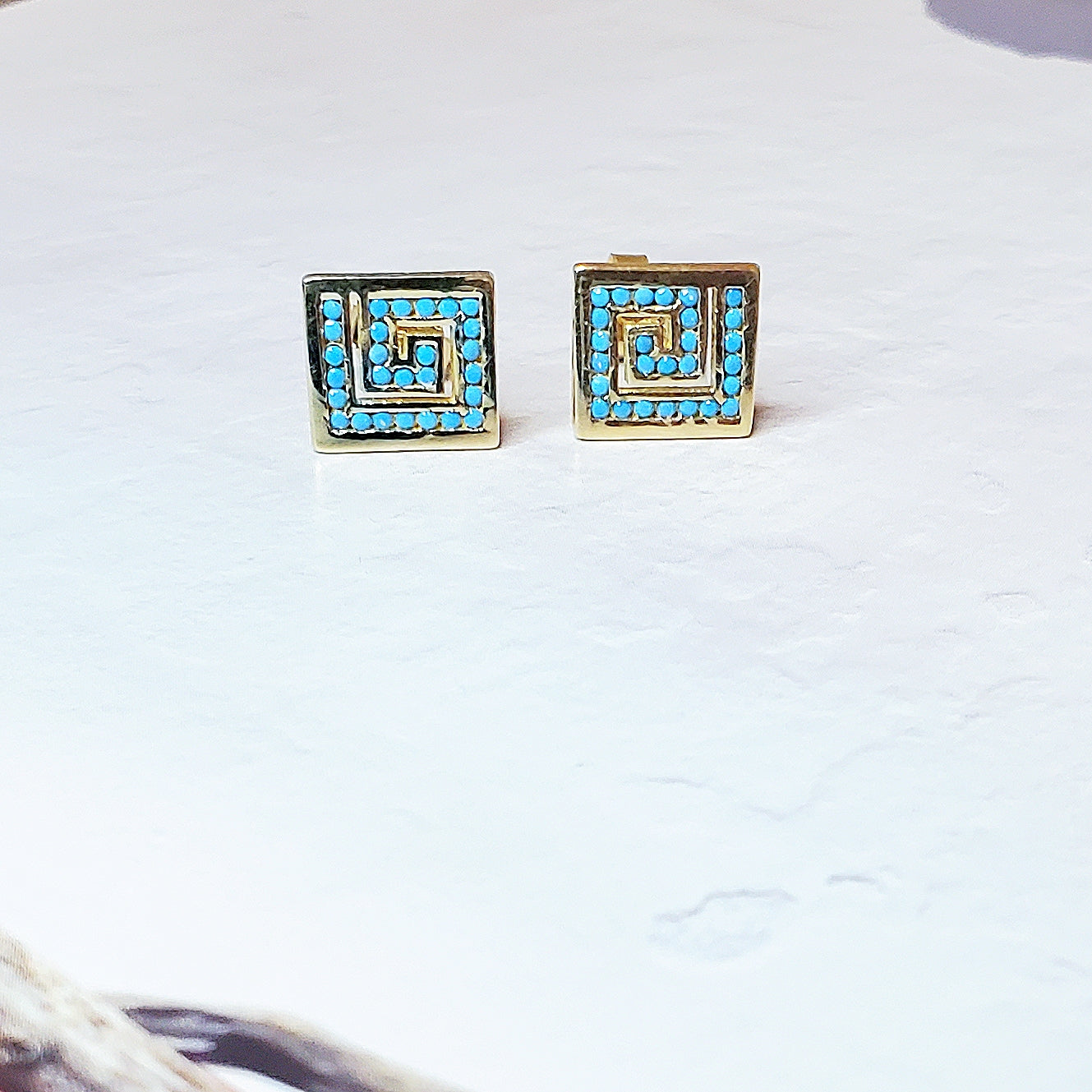 Corfu Key Earrings