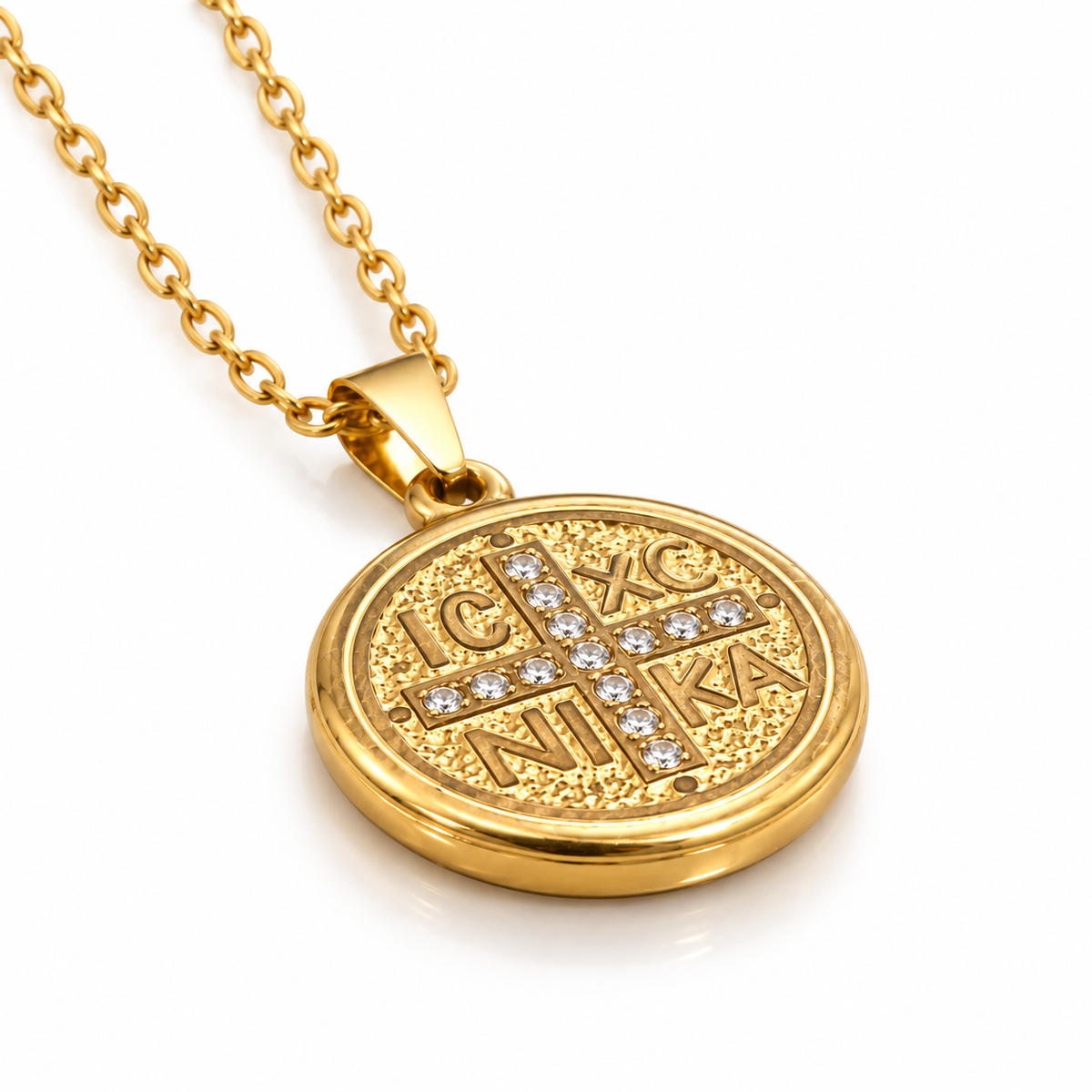 Byzantine Flip Coin Necklace