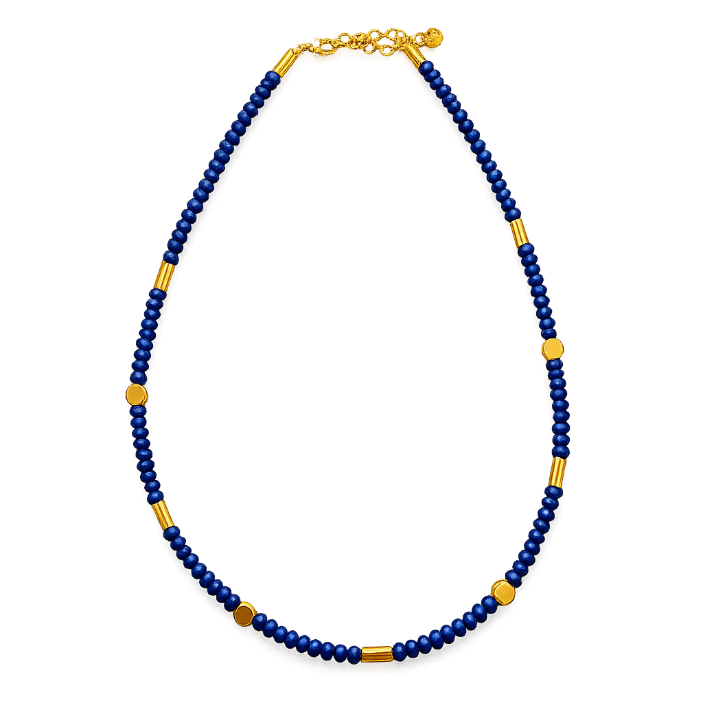 Lapis Lazuli Beaded Necklace