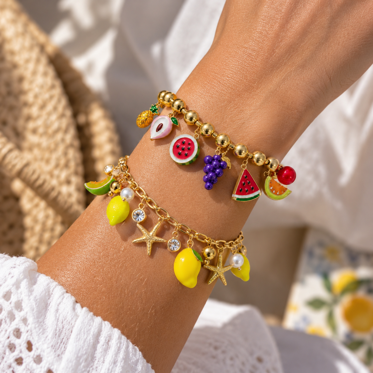 Laiki Fruit Market Bracelet