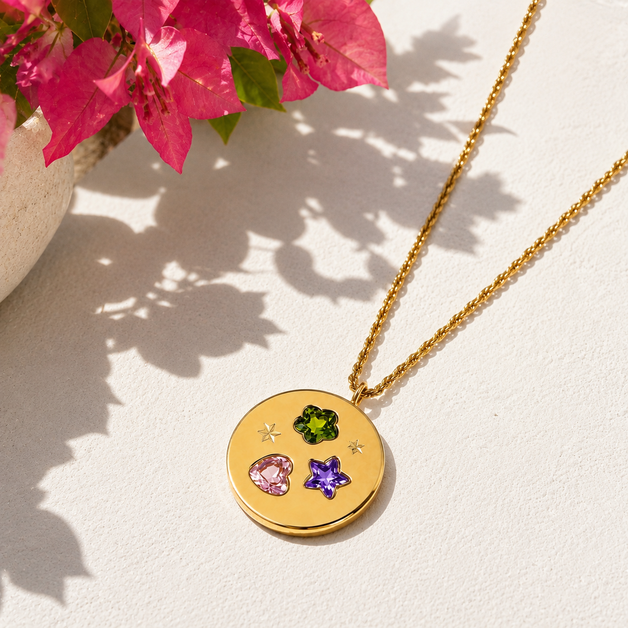 Eros in the Stars Necklace