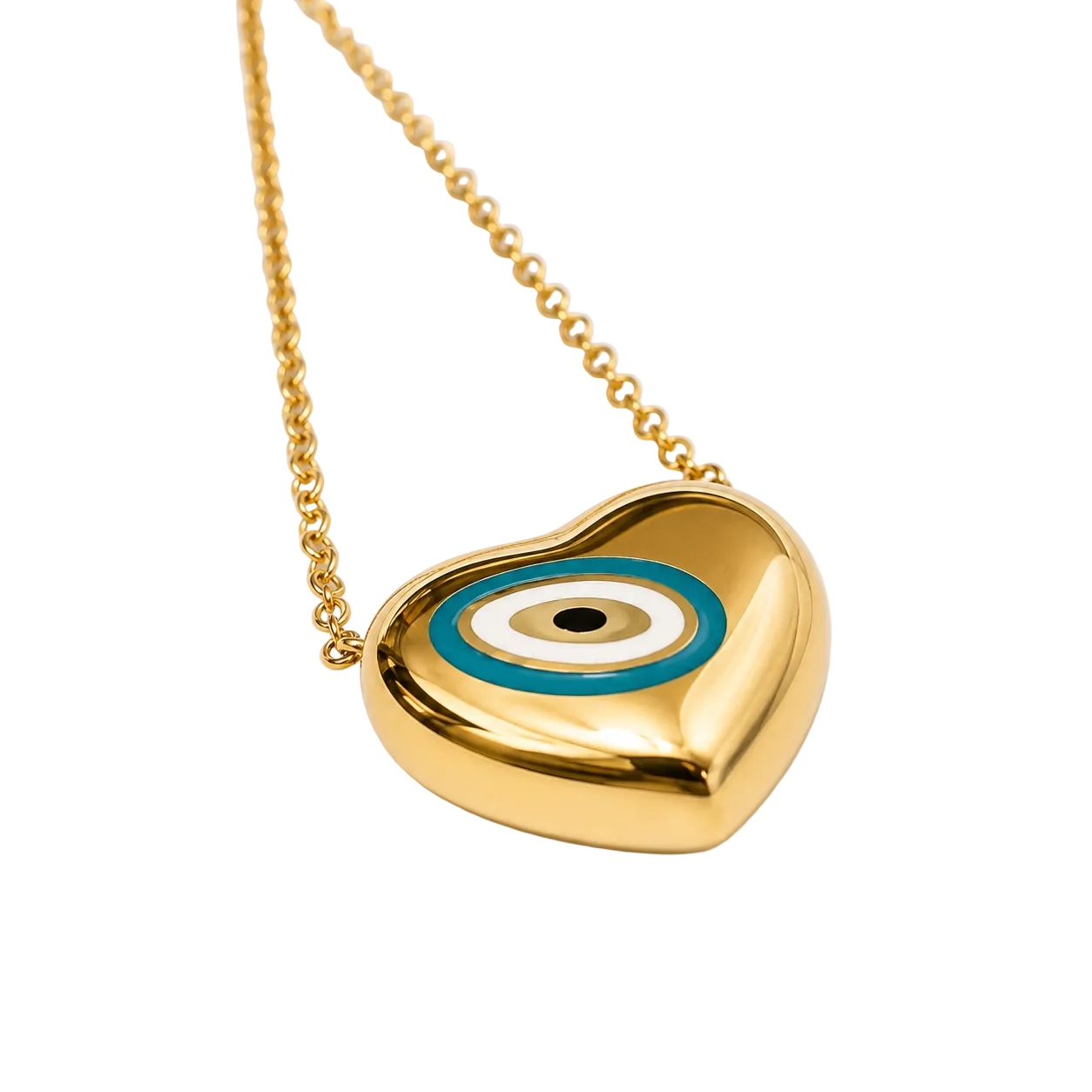 Evil Eye of Love Necklace