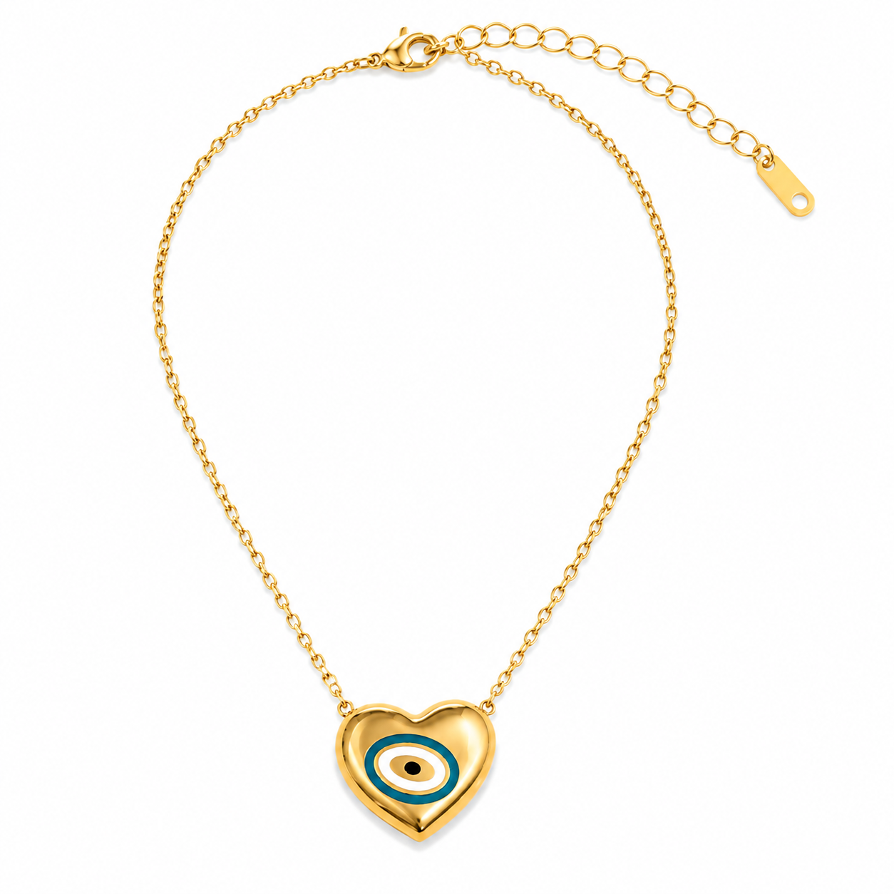Evil Eye of Love Necklace