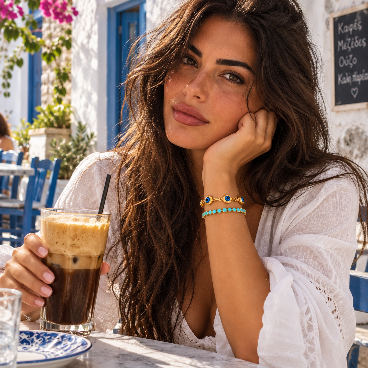 Triple Take Evil Eye Bracelet