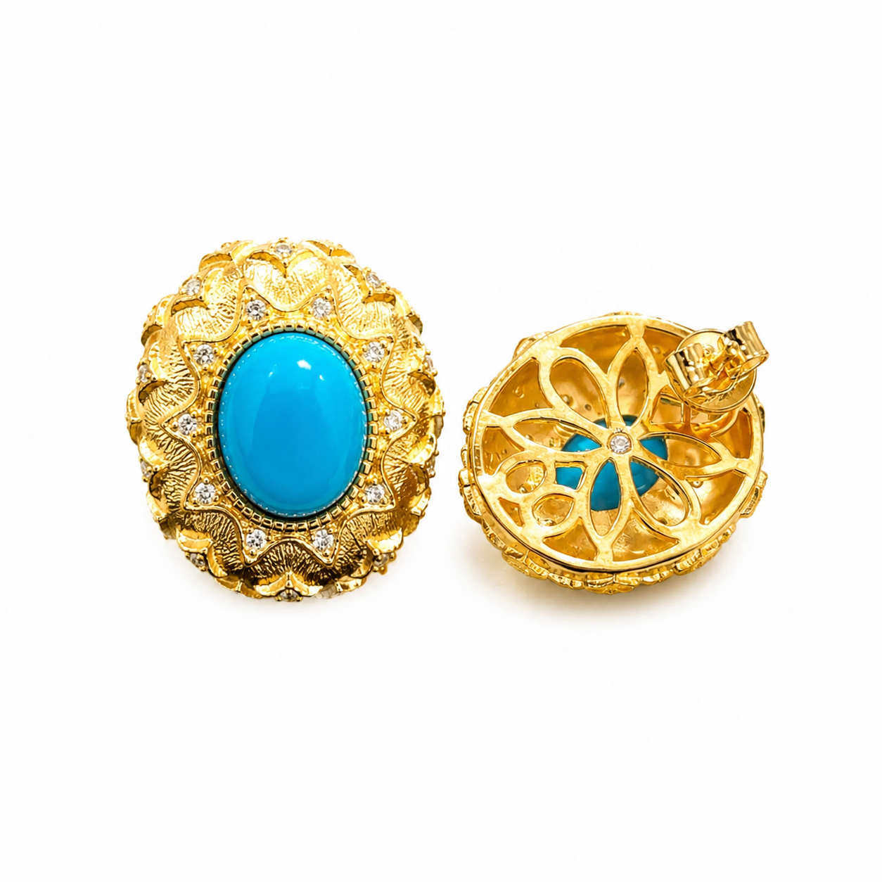 Turq of the Town Earrings