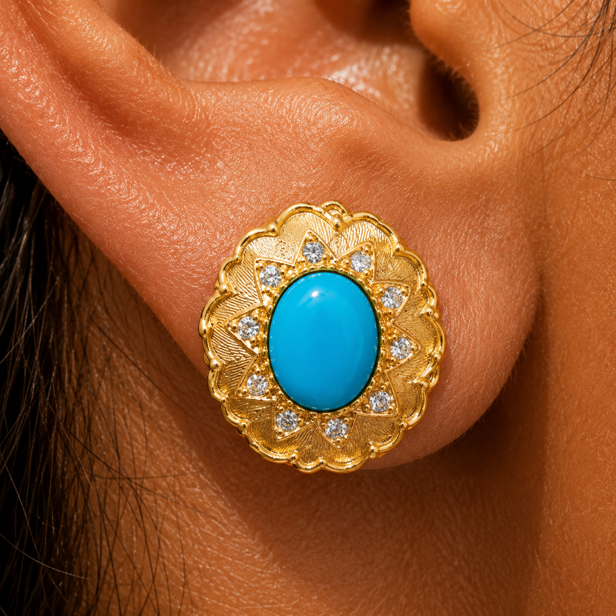 Turq of the Town Earrings