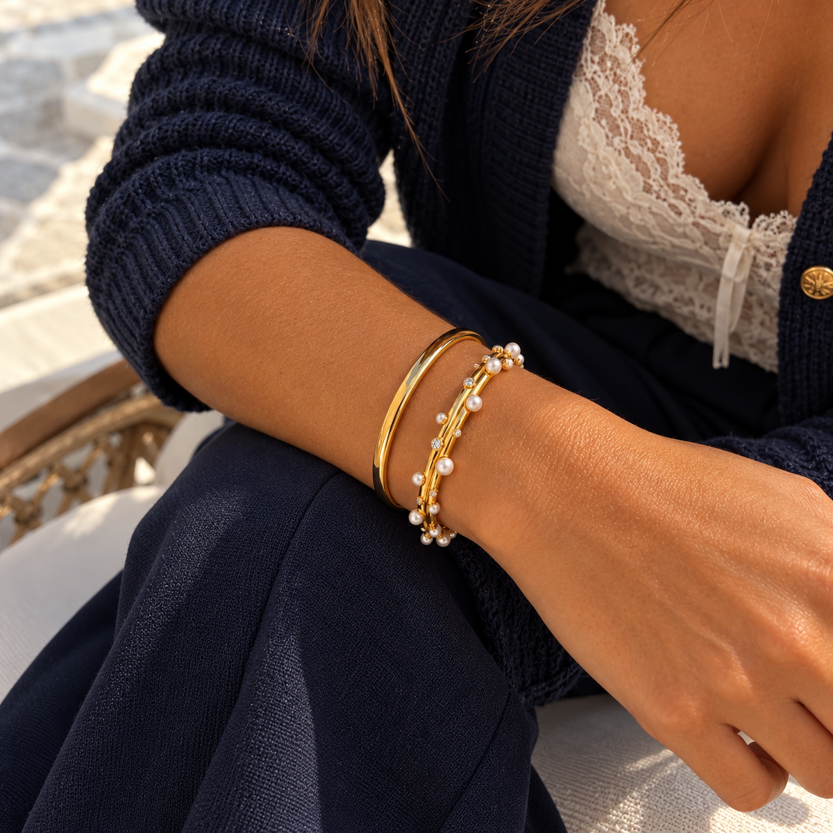 Spetses Starfall Cuff