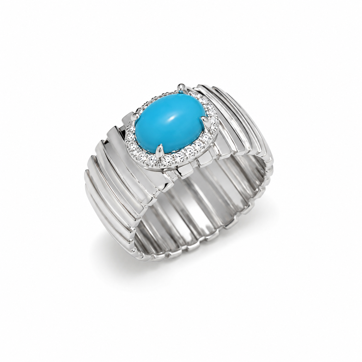 Tinos Turquoise Ring