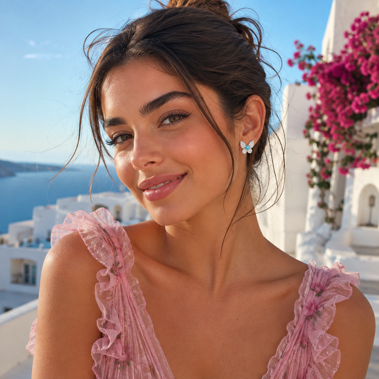 Astypalaia Butterfly Earrings