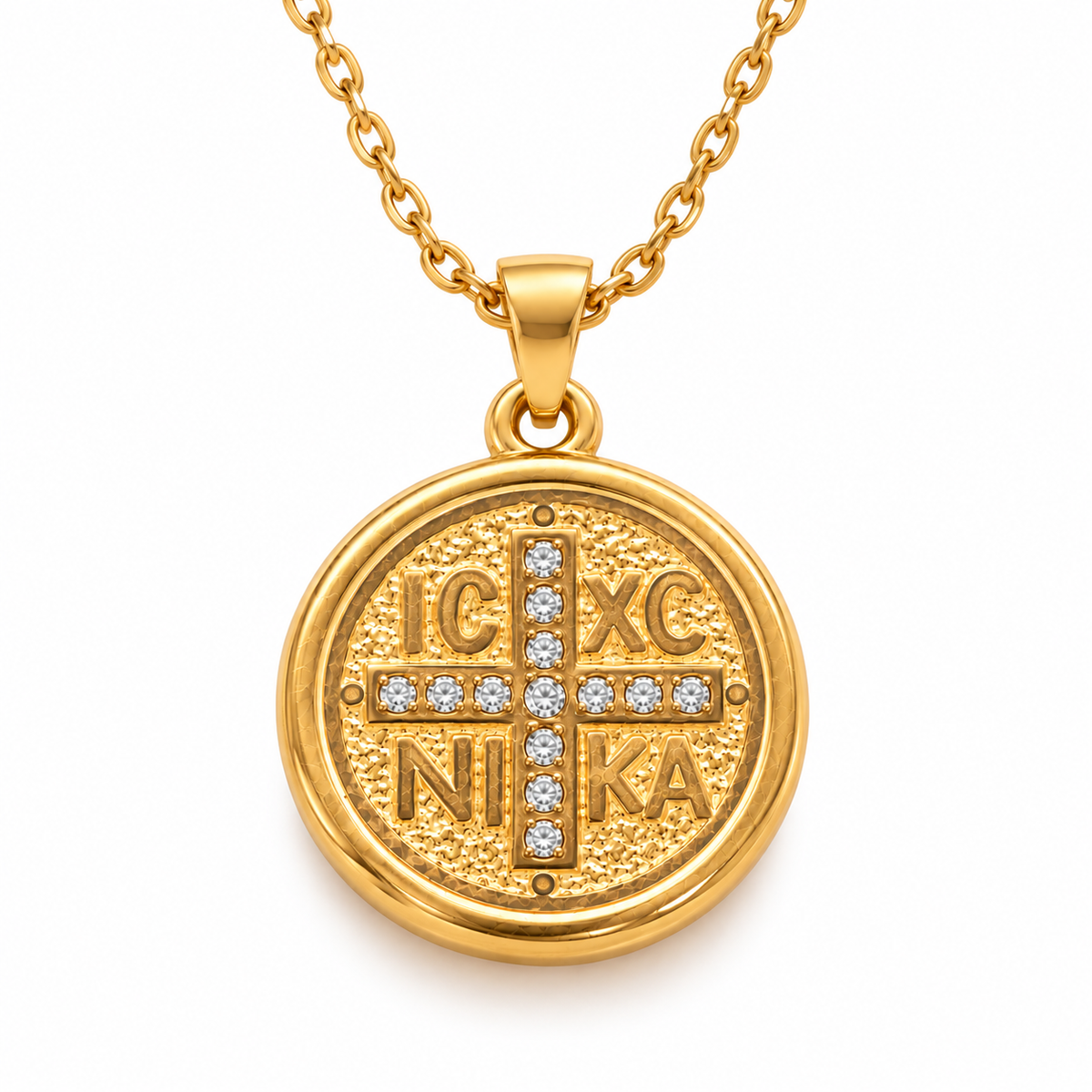 Byzantine Flip Coin Necklace