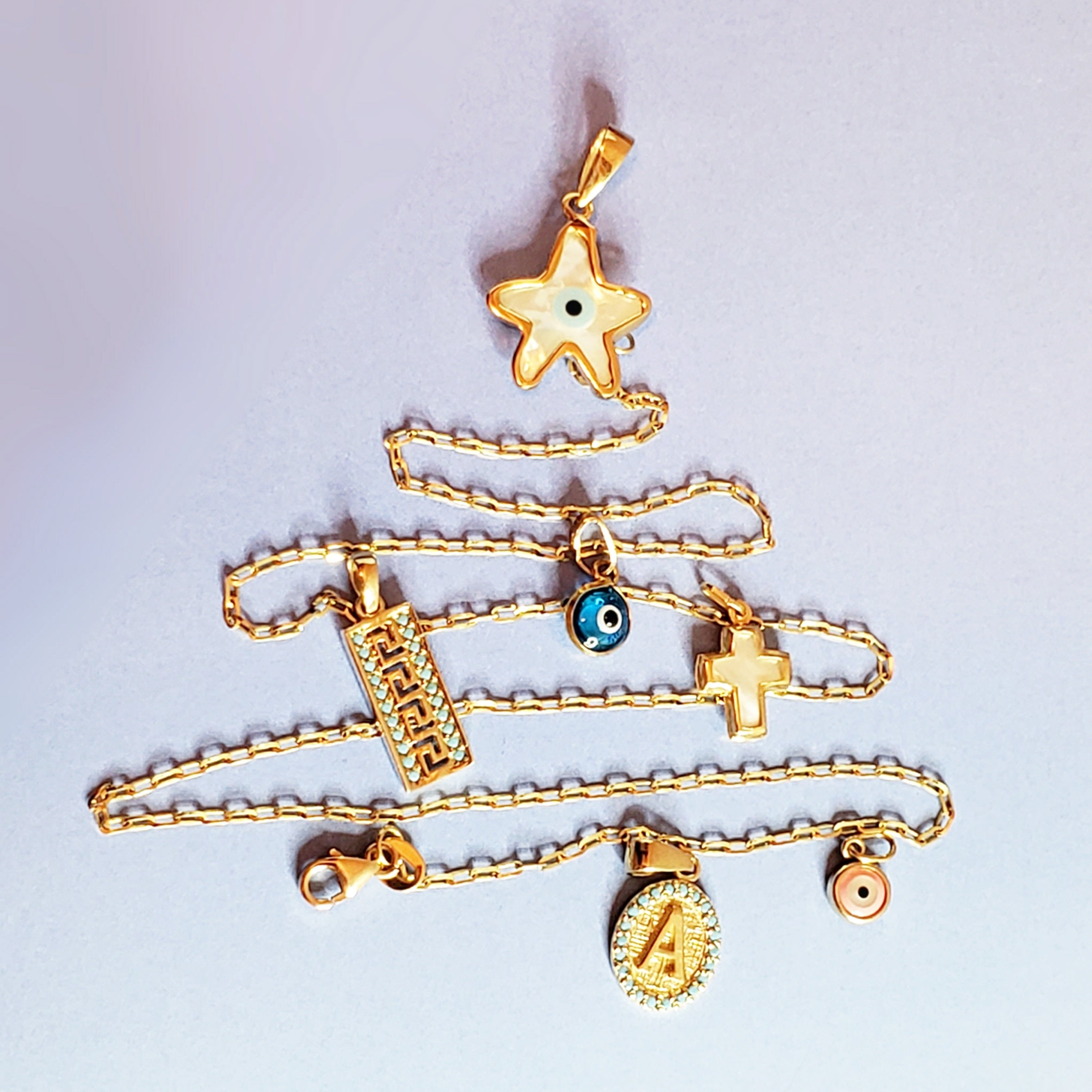 Asteri Evil Eye Star Charm